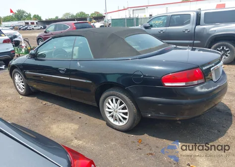 2002 Chrysler Sebring Lxi from USA, damaged, VIN 1C3EL55R42N302497